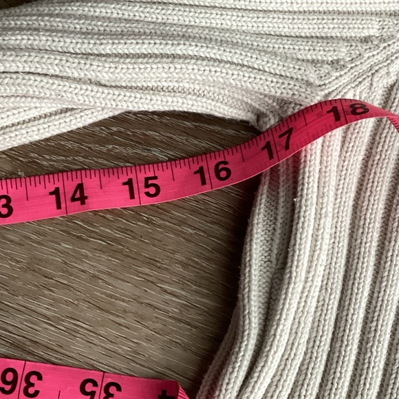 Moda International Cream Ribbed Jacket - Picture 6 of 7